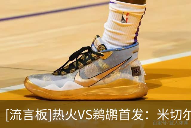[流言板]热火VS鹈鹕首发：米切尔，克莱，威金斯，字母哥，阿德巴约